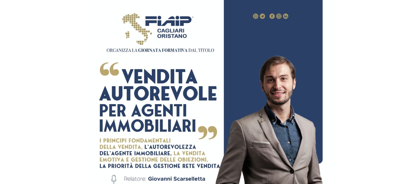 “Vendita autorevole per agenti immobiliari" 