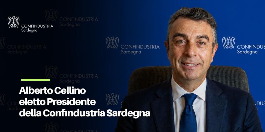 Alberto Cellino nuovo Presidente di Confindustria Sardegna
