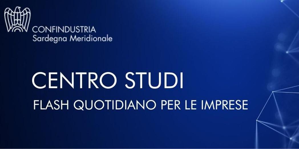 FLASH NEWS dal Centro Studi 