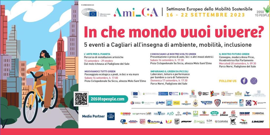 SETTIMANA EUROPEA DELLA MOBILITA'  16-22 SETTEMBRE 2023