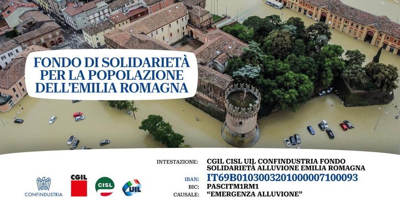 Confindustria, Cgil, Cisl e Uil: insieme per l’Emilia Romagna. Al via Fondo comune