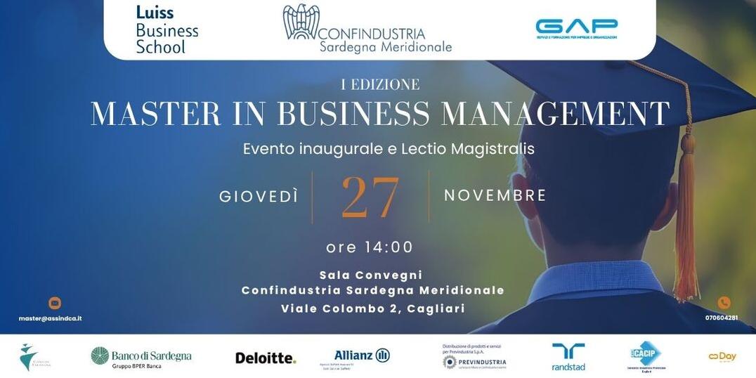 MASTER BUSINESS MANAGEMENT LUISS | EVENTO INAUGURALE