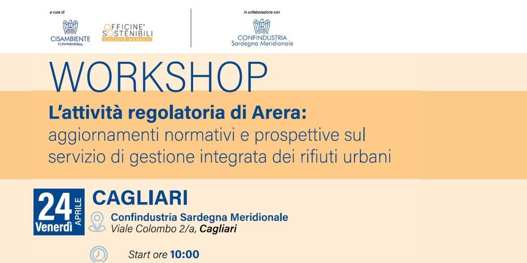Workshop sull’attività regolatoria di ARERA: focus su rifiuti urbani e nuove prospettive
