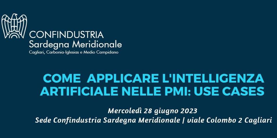 SAVE THE DATE > COME APPLICARE L'INTELLIGENZA ARTIFICIALE NELLE PMI: USE CASES